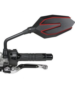 Rétroviseur CHAFT Peaky (Noir/Rouge)