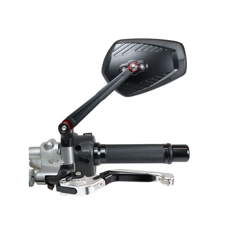 Rétroviseur CHAFT Dash Rouge (La Paire)