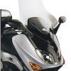 Pare-brise incolore KAPPA KD128ST pour YAMAHA T-Max 500 (01-07)