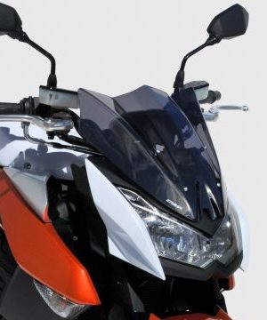 Saute Vent Noir Clair ERMAX Sport pour Kawasaki Z 1000 (10-13)