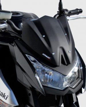 Saute Vent Noir Satin ERMAX pour Kawasaki Z 1000 (10-13)