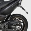 Garde boue arrière Noir Satin ERMAX pour Yamaha T-Max 530 (12-16)