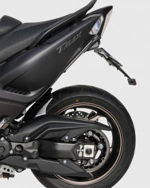 Garde boue arrière Noir Satin ERMAX pour Yamaha T-Max 530 (12-16)