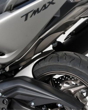Garde boue arrière Evo Noir Satin ERMAX pour Yamaha T-Max 530 (12-16)