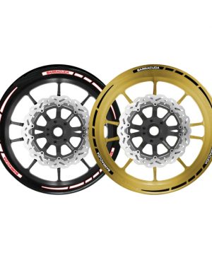 Liserets de jantes Motos BARRACUDA (Noir)