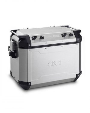 Valise latérale GIVI Trekker Outback Aluminium (côté gauche) OBKN48AL