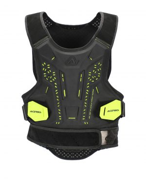 Gilet de protection sans manches ACERBIS DNA (Noir/Jaune)