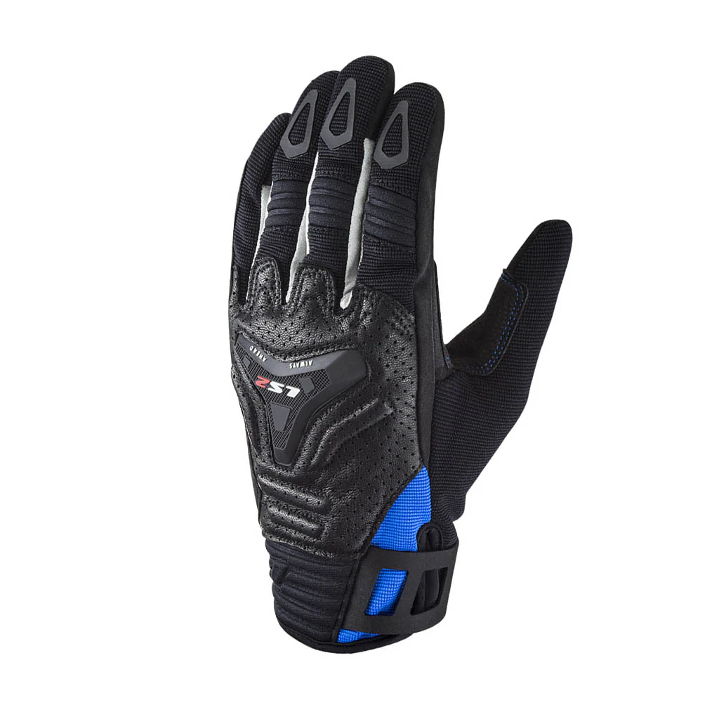 Gants LS2 All Terrain (Noir/Bleu)