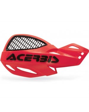 Protèges-mains ACERBIS MX Uniko Vented (Rouge/Noir)