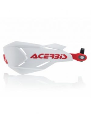 Protèges-mains ACERBIS X-Factory (Blanc/Rouge)