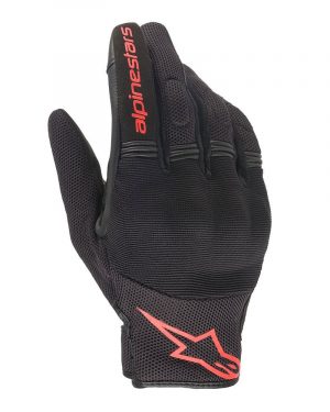 Gants ALPINESTARS Copper (Noir/Rouge Fluo)