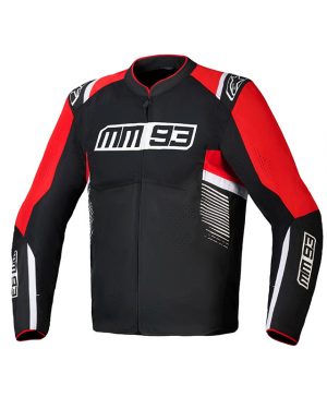 Blouson ALPINESTARS MM93 T-SPS Air V2 (Noir/Rouge Vif/Blanc)