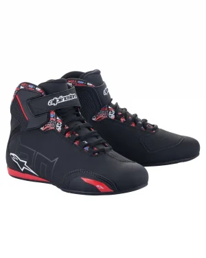 Baskets ALPINESTARS FQ20 Sektor (Noir/Rouge Vif)