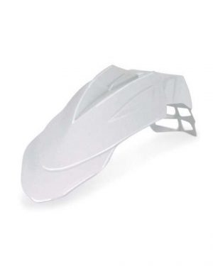 Garde boue avant ACERBIS Supermoto (Blanc)
