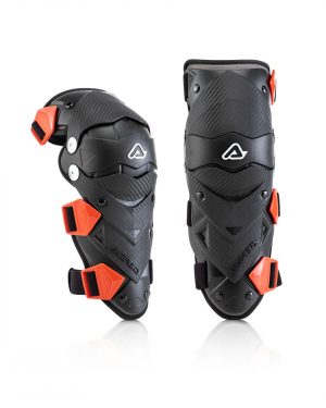 Genouillères ACERBIS Impact Evo 3.0 (Noir/Rouge)