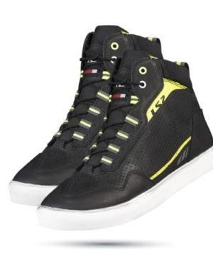 Baskets LS2 Zoe (Noir/Jaune)