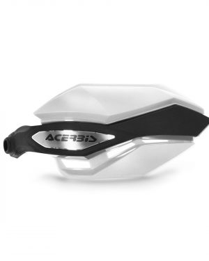 Protèges-mains ACERBIS Argon HONDA Africa Twin/X-ADV (Blanc/Noir)