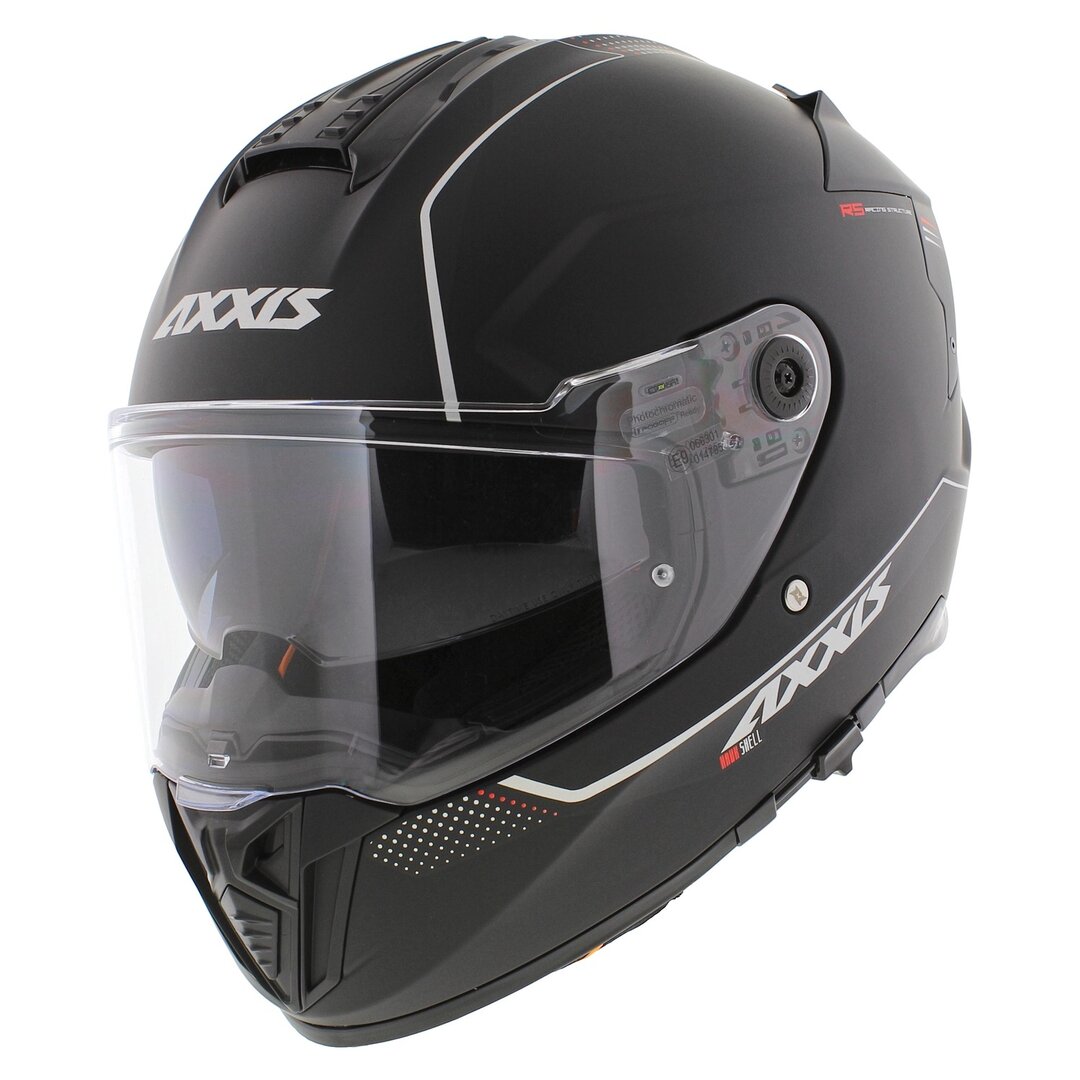 Casque AXXIS Hawk SV Solid A1 (Matt Black)