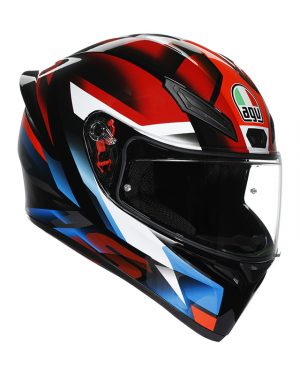 Casque AGV K1 S Fastlap (Noir/Rouge/Bleu)