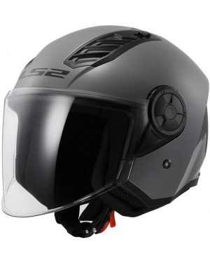 Casque LS2 Airflow II Solid (Nardo Grey)