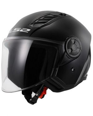 Casque LS2 Airflow II Solid (Gloss Black)