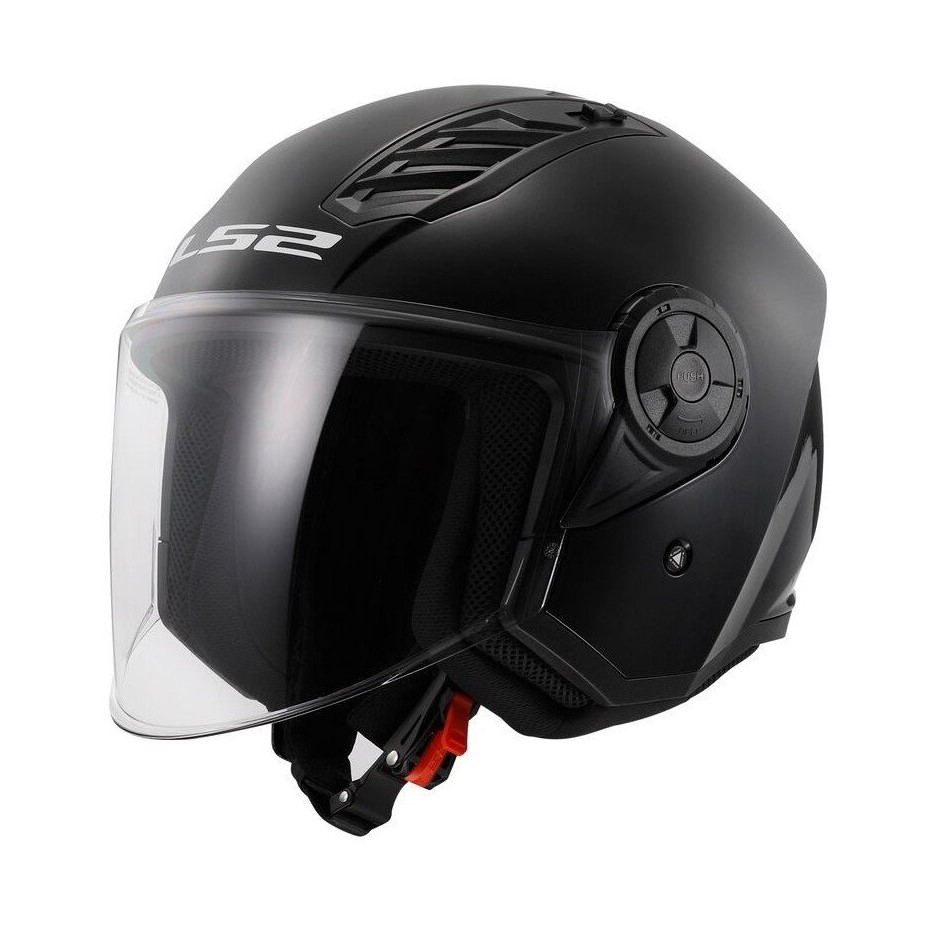 Casque LS2 Airflow II Solid (Gloss Black)