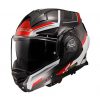 Casque LS2 Advant X Spectrum (Black/White/Red)