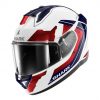 Casque SHARK Skwal i3 Rhad (Blanc/Rouge/Bleu)