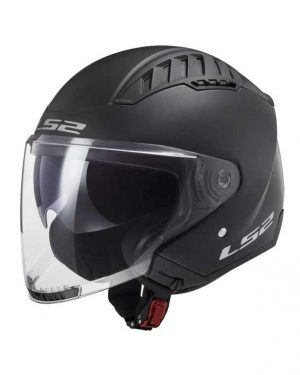 Casque LS2 Copter II Solid (Matt Black)