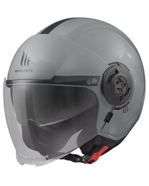 Casque MT Viale SV S Solid A12 (Gloss Grey)