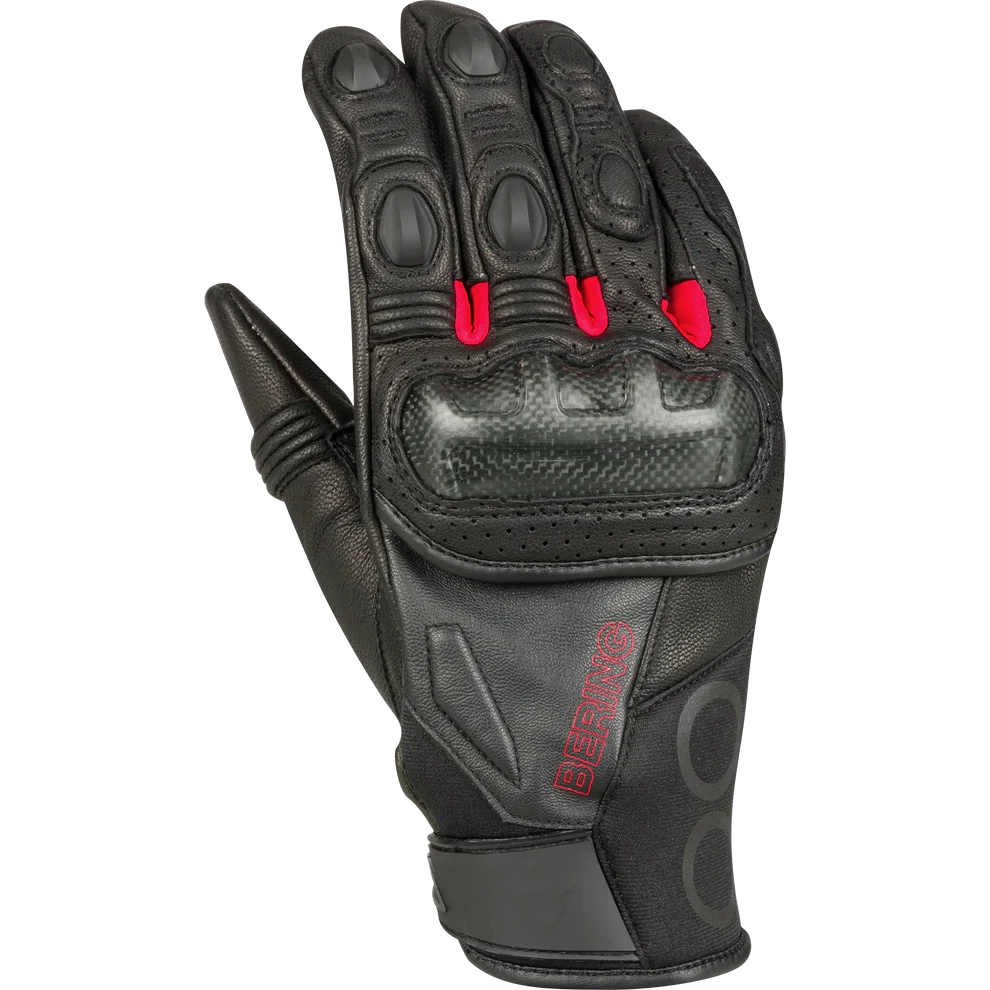 Gants BERING Radial (Noir/Rouge)